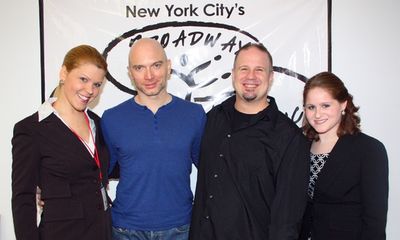 Jennifer Johns (Program Director), Michael Cerveris, Ross Stoner (Associate Director) Photo